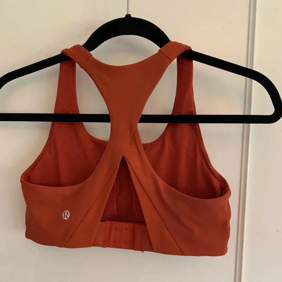 Lululemon "2021" Invigorate Bra High
Support, B/C Cups
Color is Aztec Brick Yoga - Picture 5 of 7